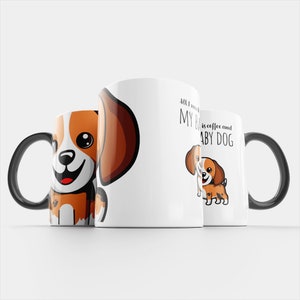 Beagle Coffee Mug. Mug for dog lovers. Mug for dog mom. Coffee mug for dogmums