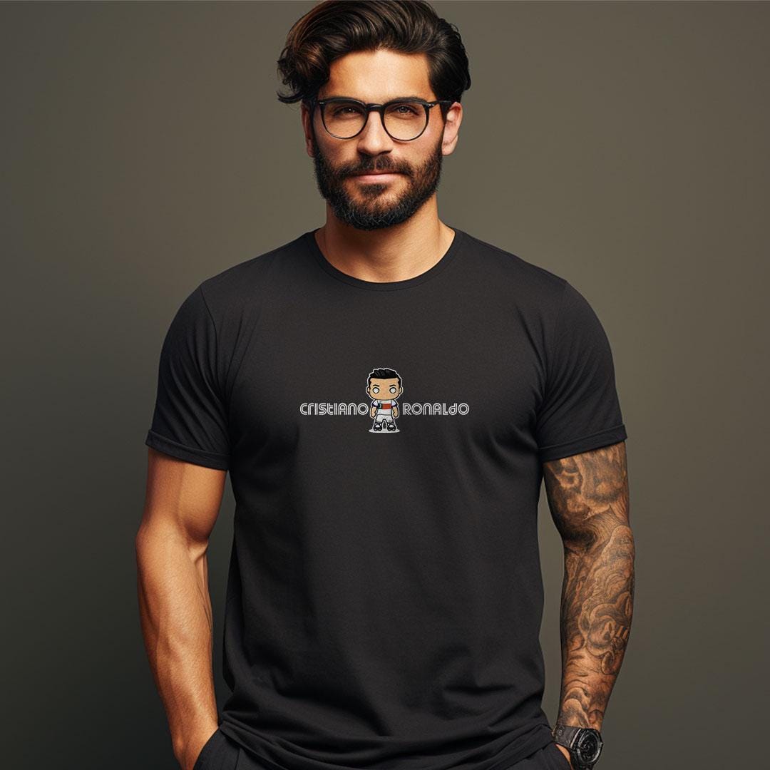 Kawaii Ryna Rondols Cristiano Ronaldo Kawaii Style T-shirt - Etsy