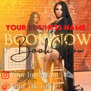 Ciara: &quot;BOOK NOW&quot; Canva PRO Template