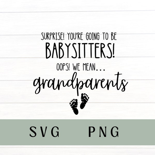 Surprise you’re going to be grandparents svg, pregnancy announcement svg, pregnancy announcement png, baby announcement