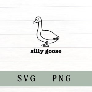 愚かなガチョウ svg、愚かなガチョウ PNG、愚かなガチョウ、トレンドの svg