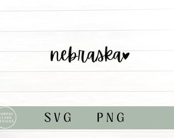 Nebraska svg, Nebraska png, Nebraska, Nebraska amor svg, Nebraska amor png
