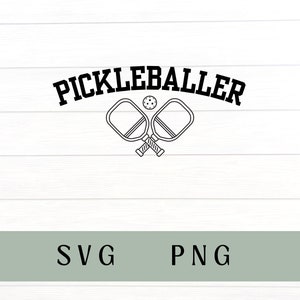 Pickleballer svg / pickleball svg / pickleball png / pickleball fofo svg / Pickleball clipart / camisas de pickleball svg / presentes de pickleball