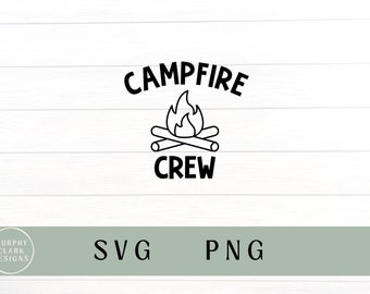 Załoga ogniska svg, załoga ogniska PNG, kemping svg, kemping PNG, smores svg, koszulka kempingowa, prezent dla miłośników kempingu, letni svg, ognisko