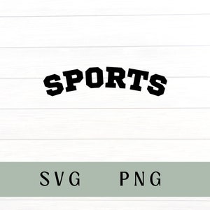 sports svg, sports png, sports varsity letters, varsity letters svg