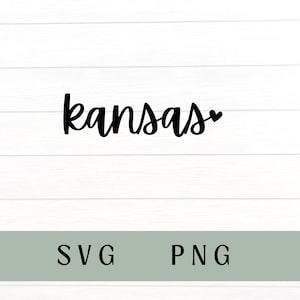 Kansas svg, Kansas png, state svg, state png, Kansas love, Kansas