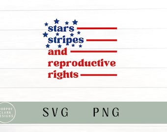 Stars stripes reproductive rights svg, stars stripes reproductive, patriotic svg, ribbon svg, trendy summer shirt, retro 4th, 4th of July