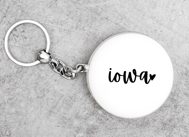 Iowa Keychain Iowa Svg / Iowa Png / Iowa / Iowa Love Svg / Iowa Love Png/ Love Iowa ...