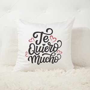 Te Quiero Mucho SVG, I love you Svg, Valentine's day svg, Love Svg, Wedding Svg, eps, dxf, png, digital download image 3