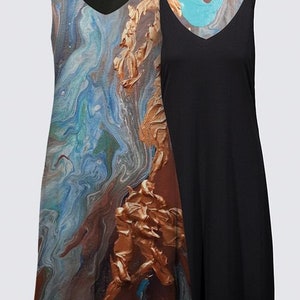 Cute, Easy, Reversible Dress, Designed from my art