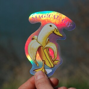 Pegatina holográfica gay mágica, tener un día gay, pegatina gay, Lgbtq, queer, orgullo, arte gay, pegatina arcoíris, orgullo LGBT, colorido y brillante