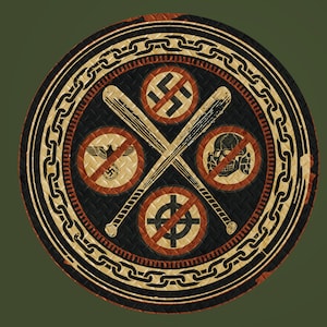 Antifa Sticker, Antifaschistische Aktion, Antifaschistisch, Nie wieder! Anti-Nazi, Kampf gegen Faschismus, Antifa, Anarchie gegen Nazis, Zerstöre Nazismus, Punk
