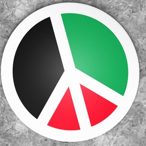 Palästina Flagge Frieden Pin: Solidarity Badge