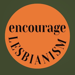 Stimuleer Lesbianism-stickers, Pride March, Proud to be lesbian, Lesbian Left, Queer, Lgbtq, Gay? Lesbienne? Biseksueel? Direct? MENSELIJK!