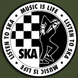 Ascolta SKA Sticker, La musica è vita, Reggae, Ska, Reggae contro il fascismo, Buona notte orgoglio bianco, Reggae Peace, Skanarchy, Ska non è morto