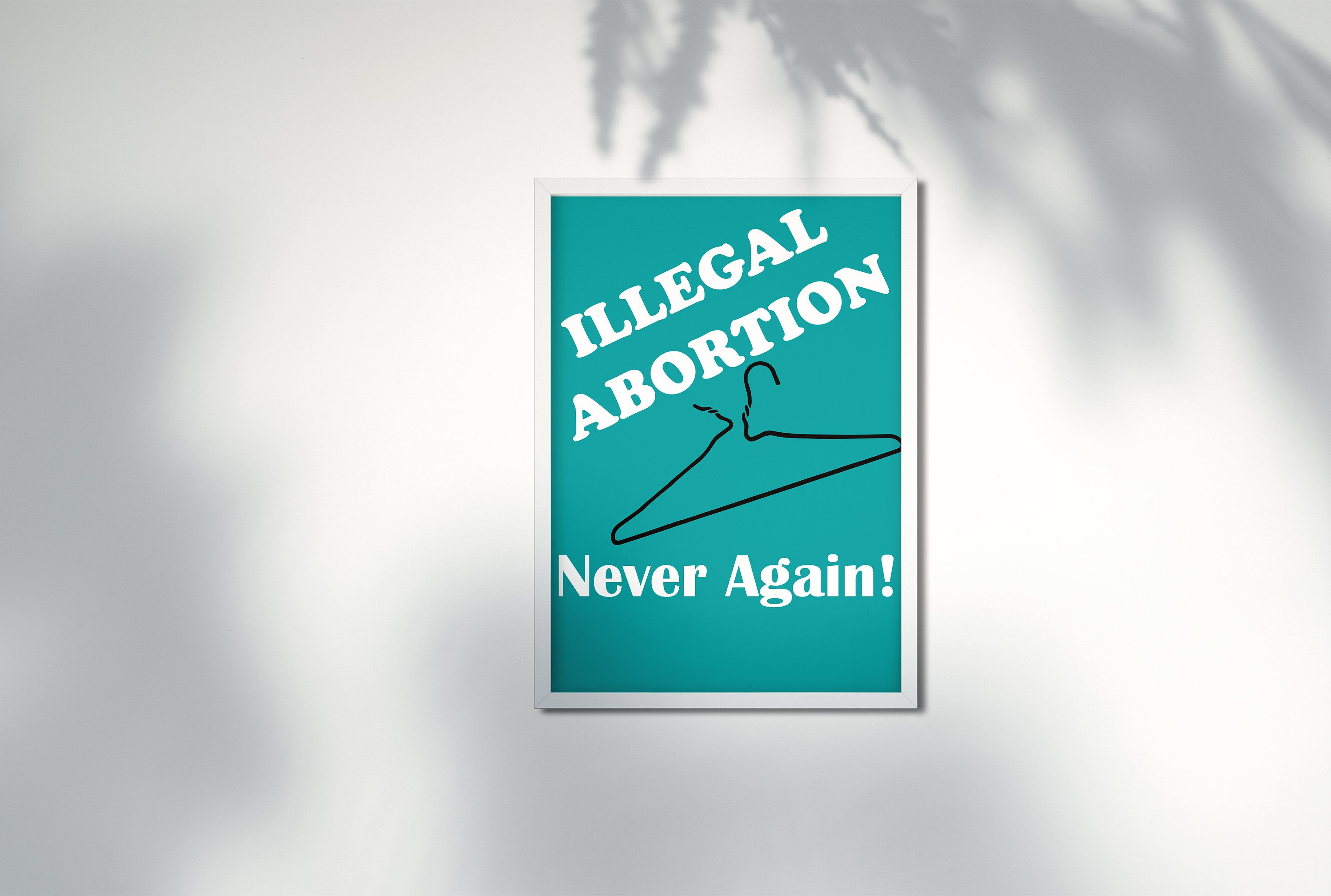 Nie wieder! Pro-Choice Feminismus Kunstdruck - Etsy.de, image size:3000x2019