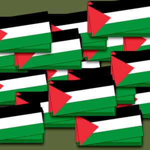 Sticker for Sale avec l'œuvre « Palestine Libre - Keffieh