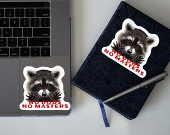 No gods no masters sticker, Anarchy is the new black, Anarcho-Punk, Punk, rock, Anarchist sticker