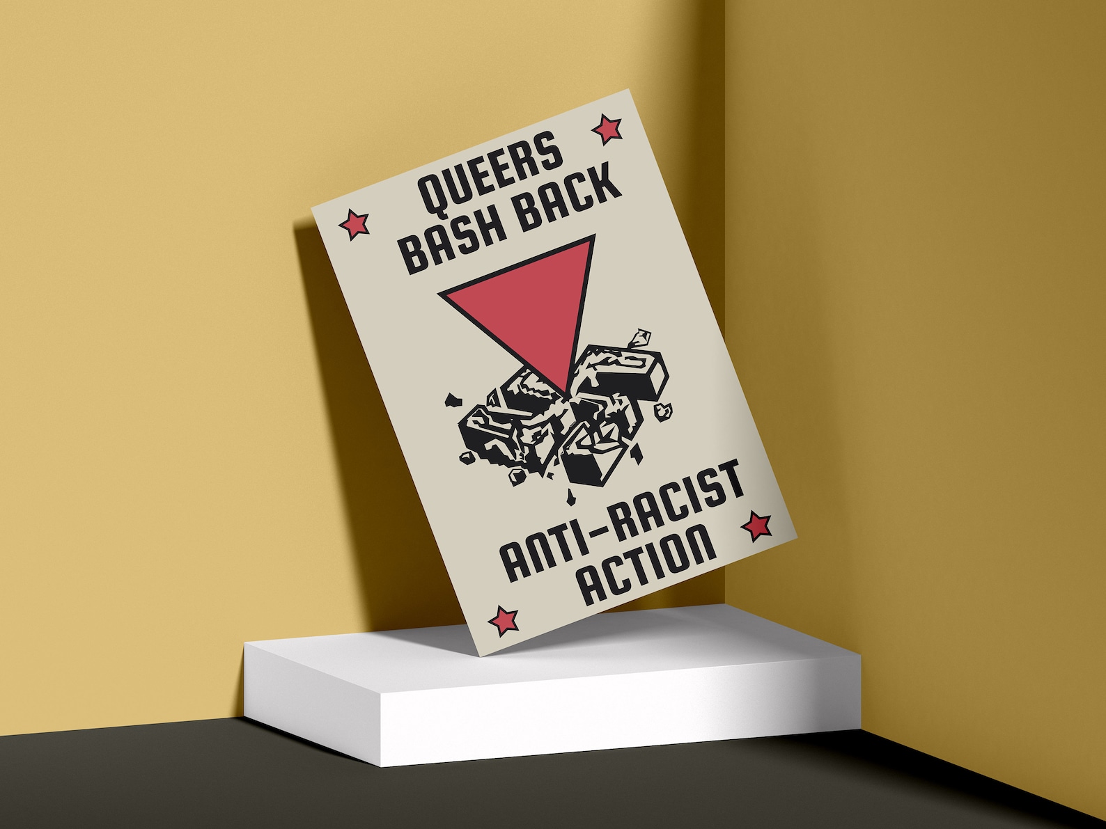 Queers Bash Back - Anti-racist Action Prints/ Antifascism Poster/ LGBTQ ...