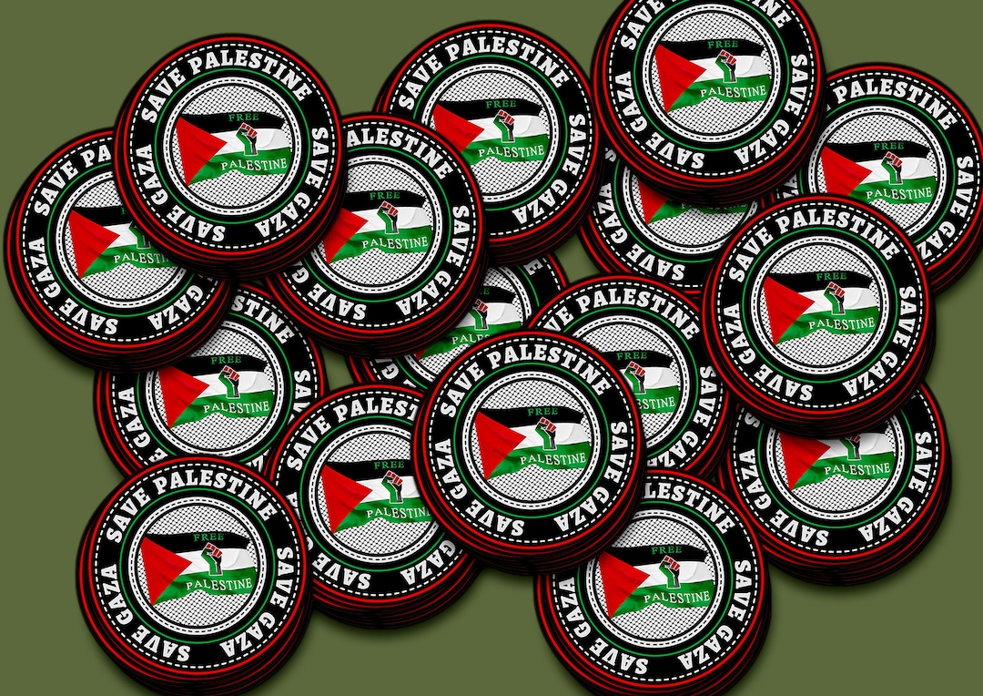 15 Pack Save Palestine Save Gaza Mini Vinyl Stickers Free - Etsy