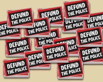 Defund the Police Sticker Pack - AntiFascism, Punk (15-Pack)