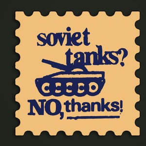 Vrede geen oorlogsstickers, Russische tanks Nee, bedankt, anarchisten tegen oorlog, fuck je oorlog, fuck je grenzen, we zullen je verdomde bevelen niet opvolgen