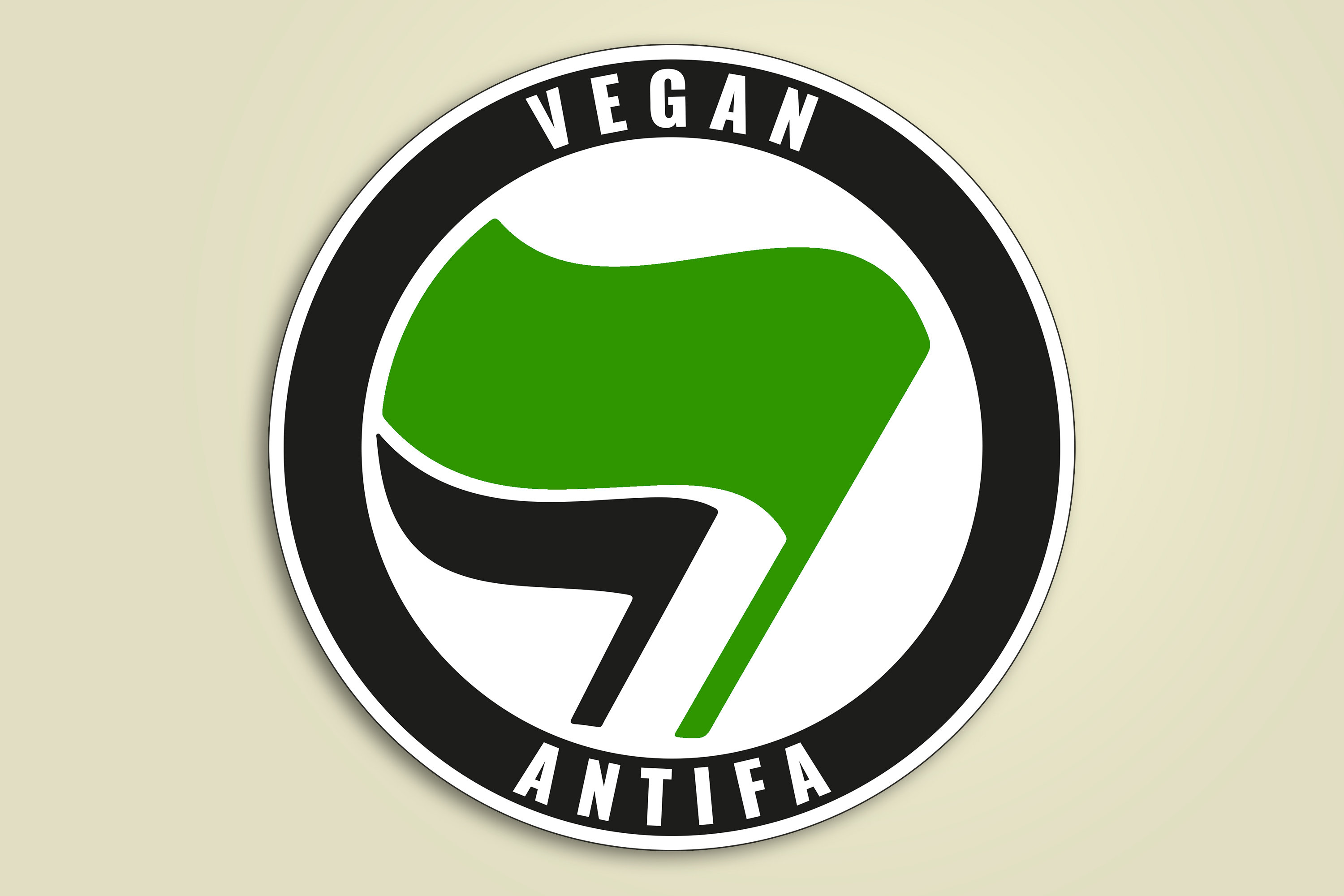 Vegan Antifa Stickers, Animal Liberation Front Division Antifa