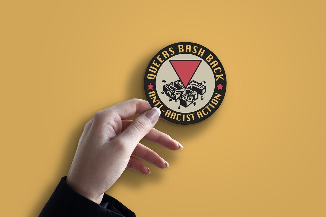 Queers Bash Back - Anti-racist Action, Antifa, Antifascist Stickers ...