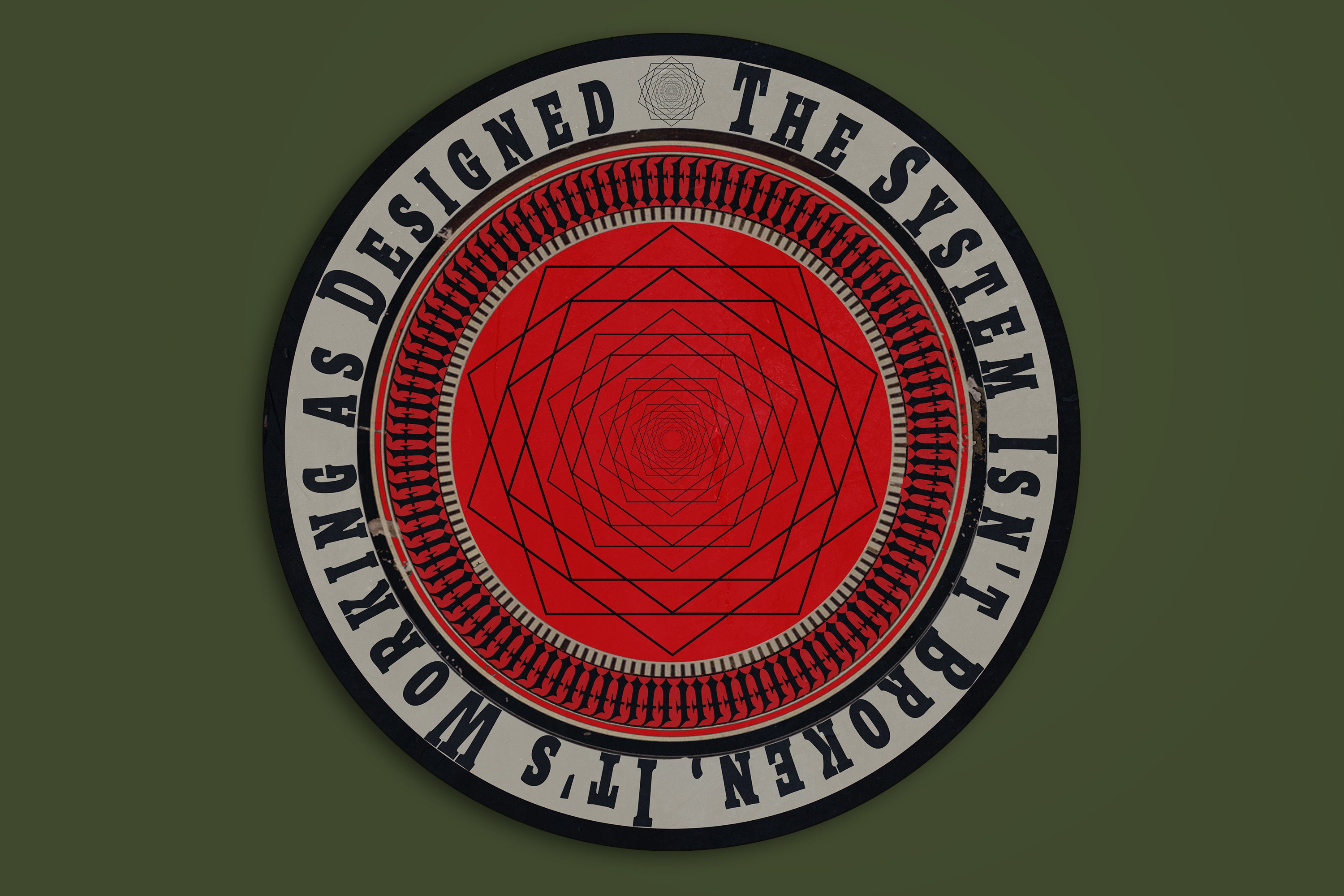 The System Isn't Broken It's Working as Designed Stickers, Anarchy stickers, Punk, People before profit, Anarchism, No gods no masters