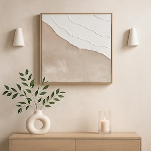 Immagine moderna con texture | Pittura murale | Tela | Acrilico
