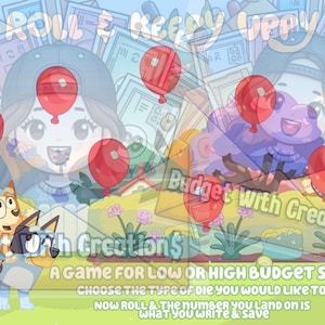 Roll & Keepy Uppy With Bluey and Bingo