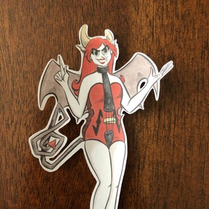 La pegatina del diablo de la música