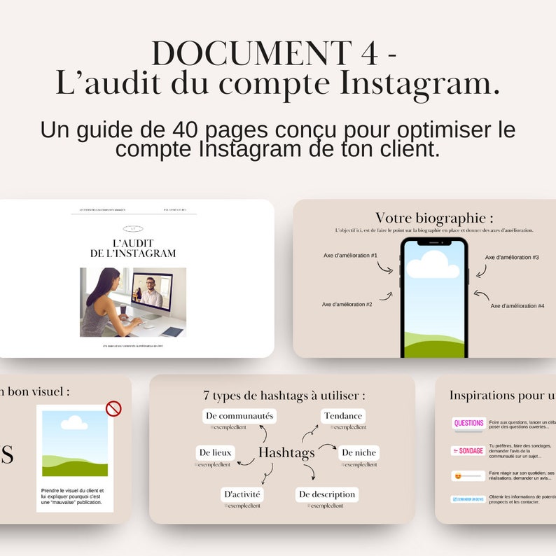 Les essentiels du Community Manager Pack de 7 documents 2 bonus pour améliorer ton process client et organisation. image 7