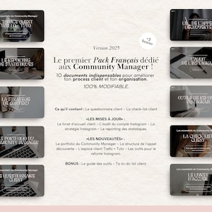 Community Manager Essentials! (Pack of 10 documents + 2 bonuses to improve your customer process and organization.)