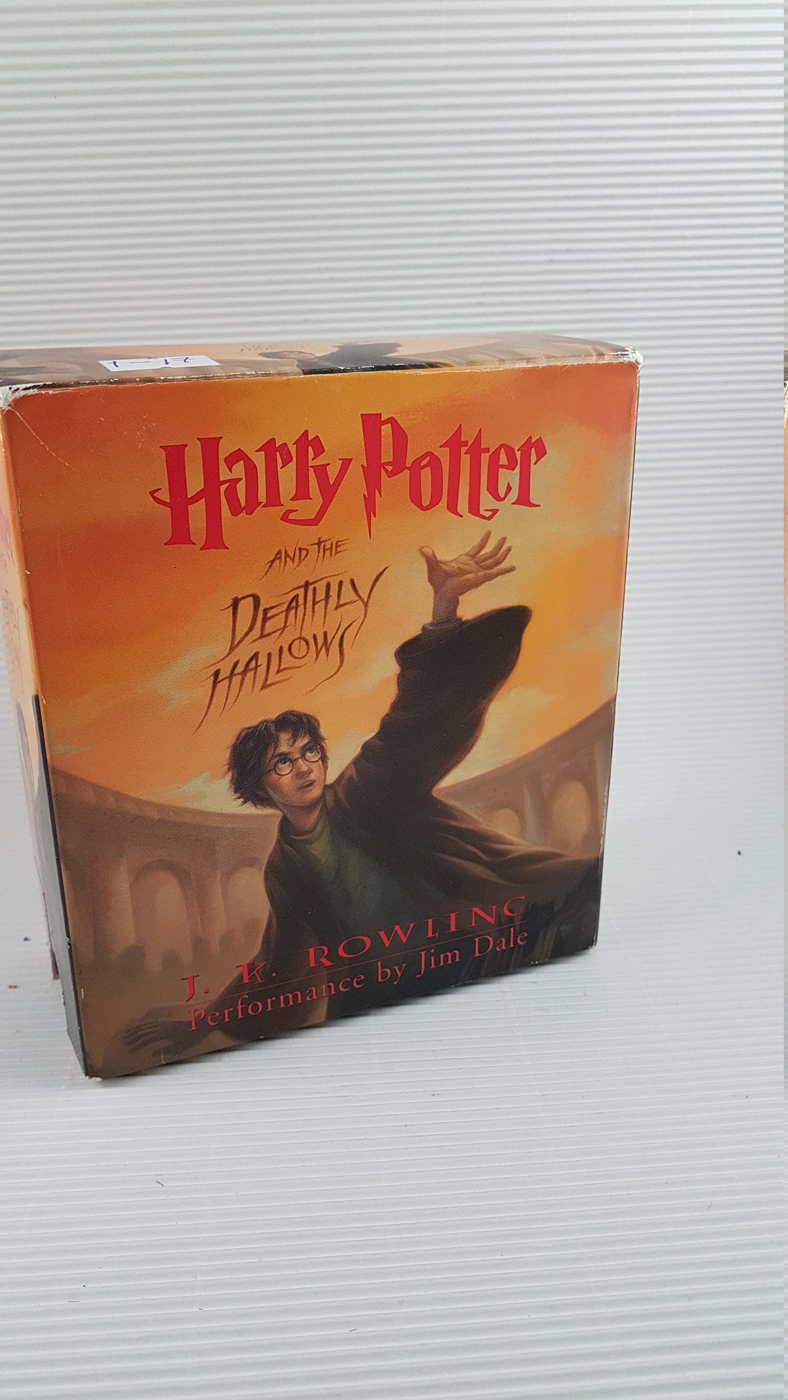 Harry Potter audio cd book set Harry Potter and the Deathly Etsy