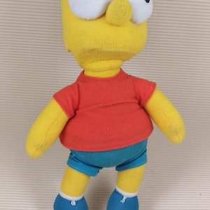 Vintage Bart Simpson Doll Plush The Simpsons