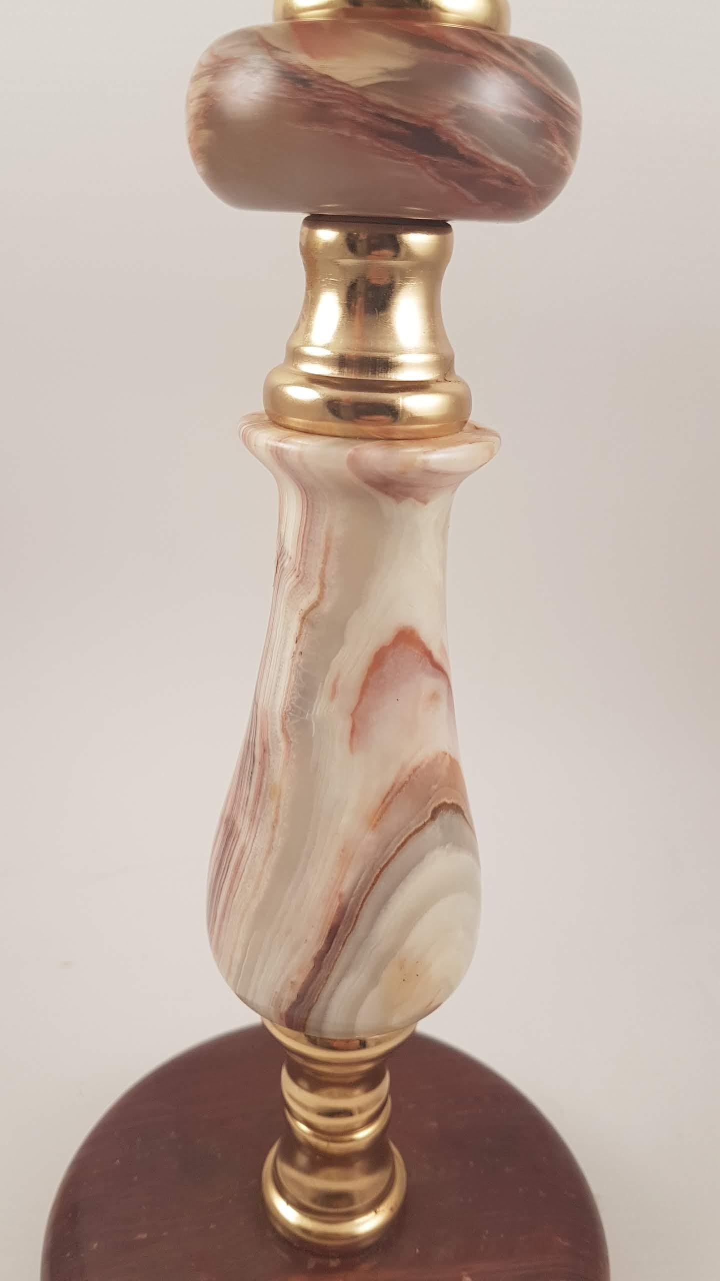 Vintage Onyx Marble Candle Holder - Mid Century Italian - Etsy 日本