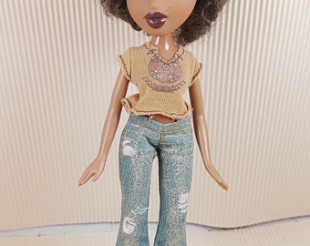 Original Sasha bratz fashion doll dressed with handbag