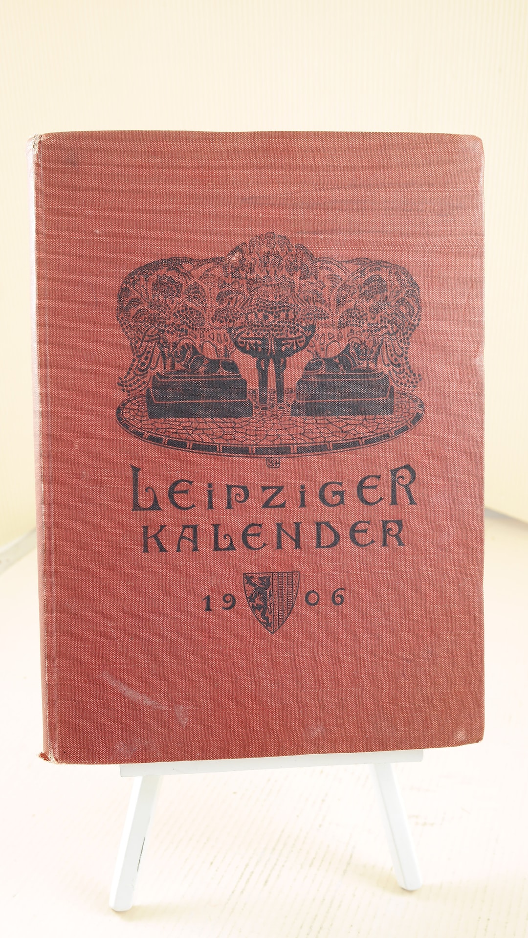 Antique Leipziger Kalender 1906 Book With Ilustrations - Etsy