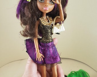 Original Monster high dolls dressed with accessories collectible Jinafire/Clawdeen