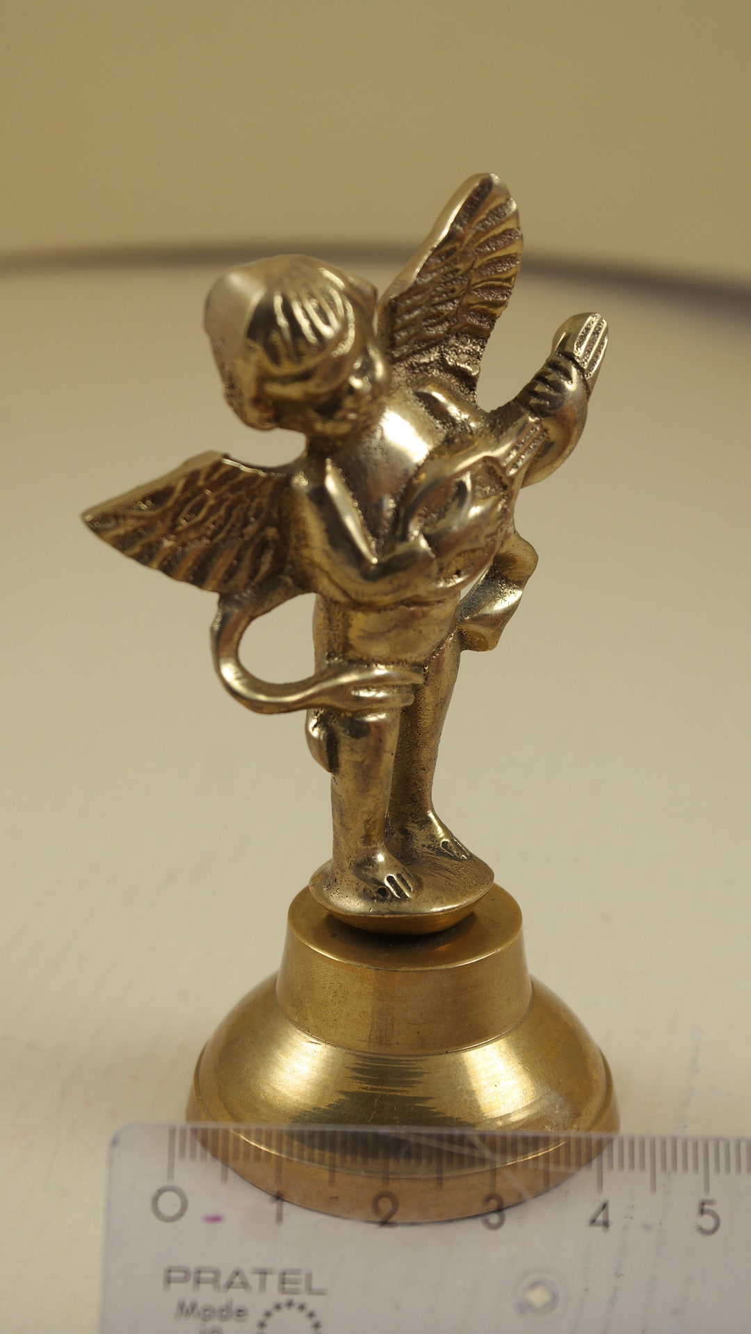 Vintage Brass Mini Angel Collectible Miniature - Etsy