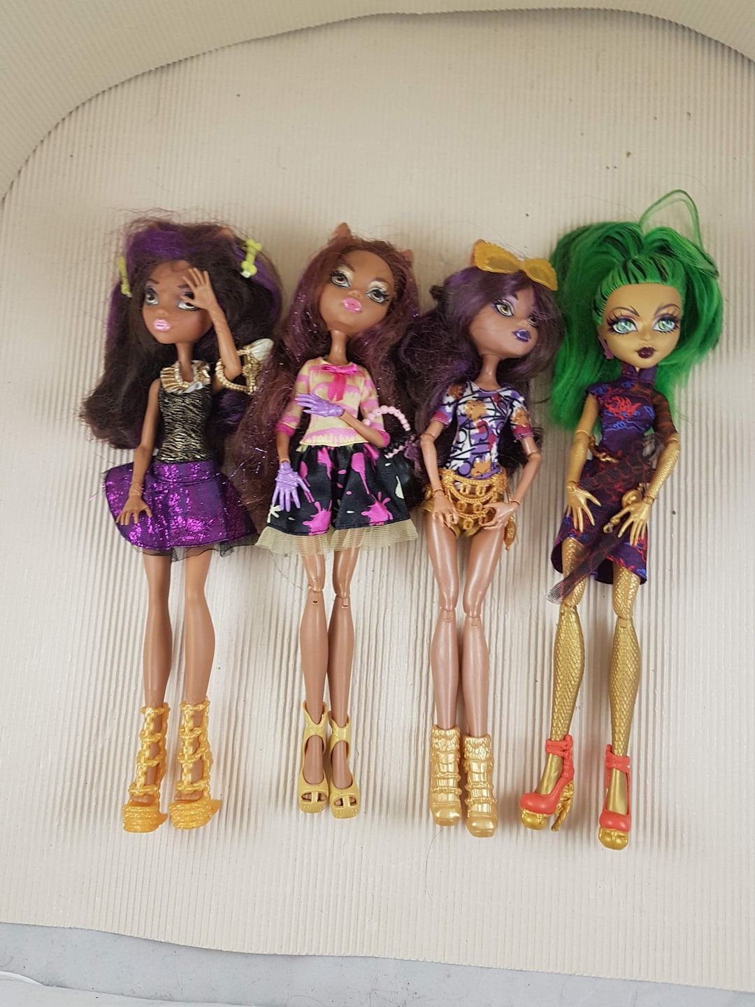 Original Monster High Dolls Dressed With Accessories Collectible