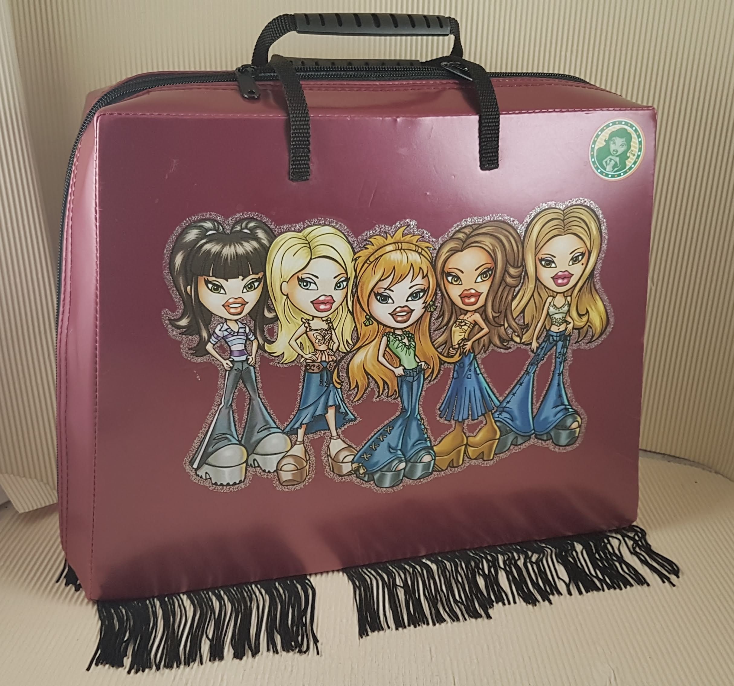 Vintage Bratz Rock Angelz Fashion Dolls Carrying Case 