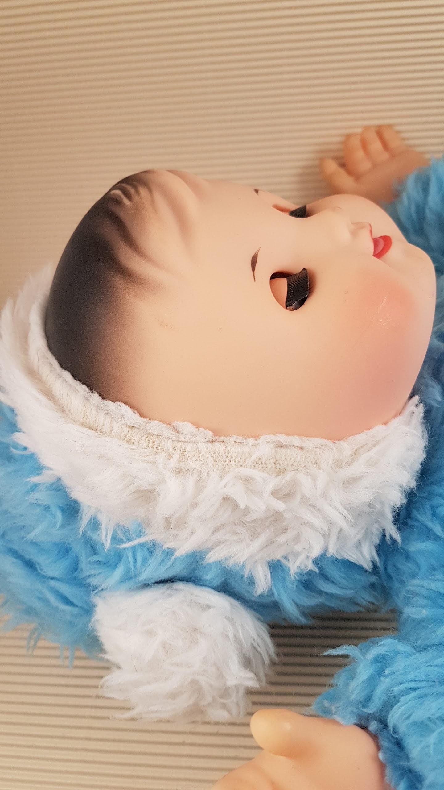 ヴィンテージ ラバーフェイス ビッグベビードール 13インチ - Etsy 日本