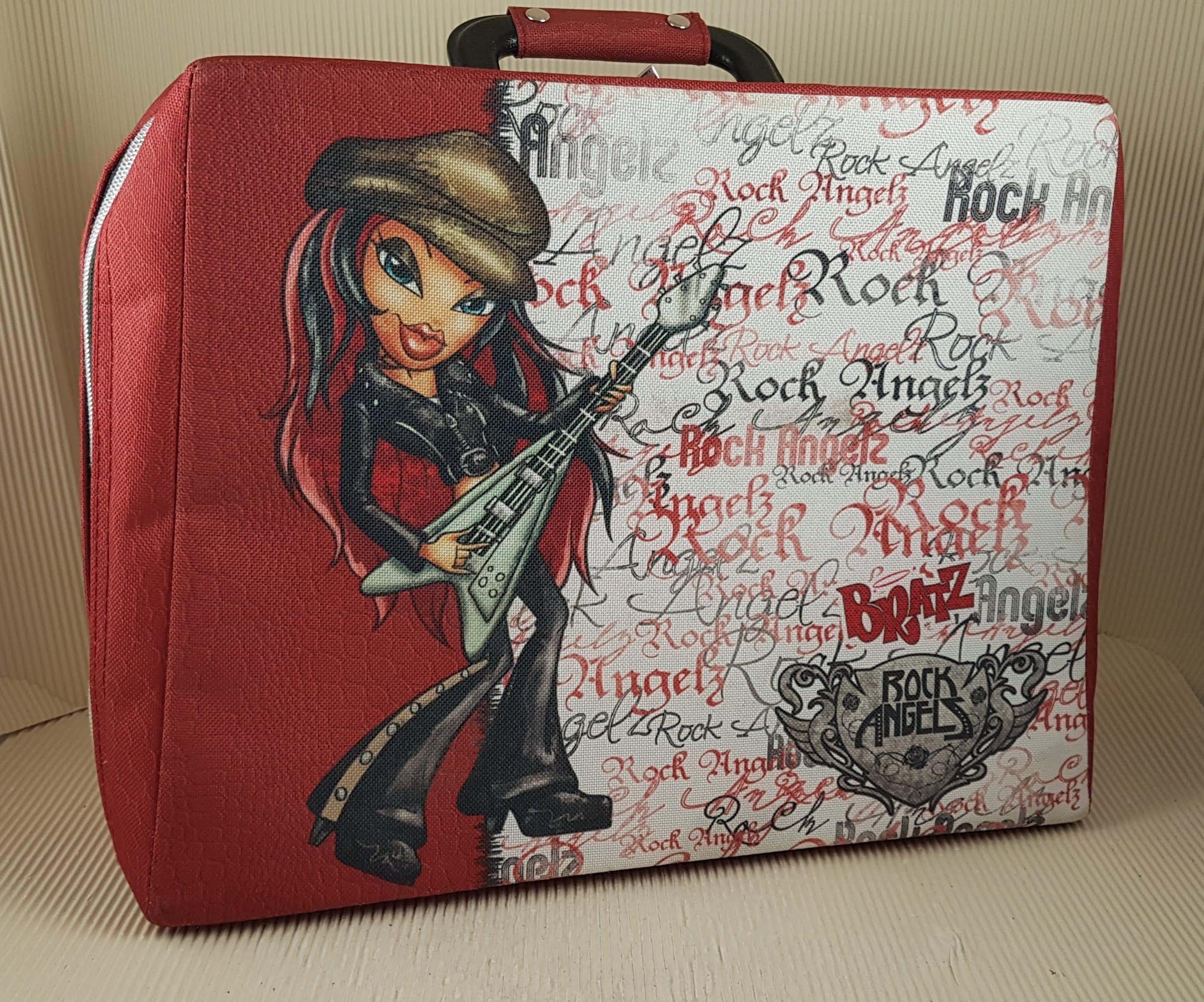 Vintage Bratz Rock Angelz Fashion Dolls Carrying Case 