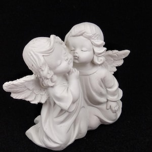 Vintage little children angels  figurine