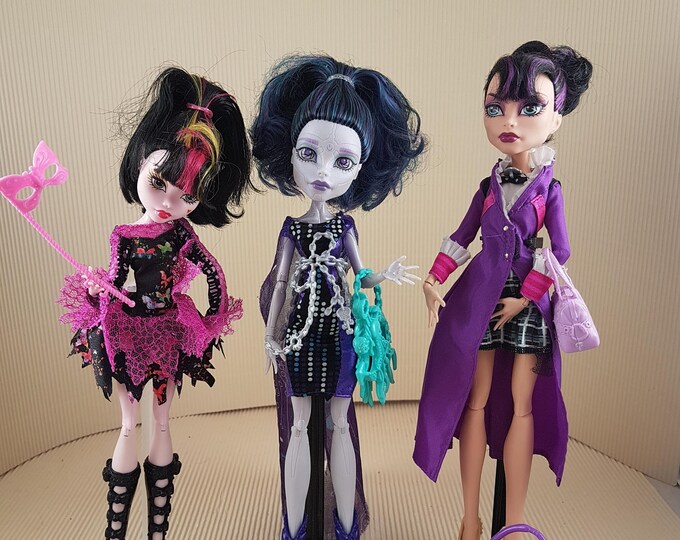 Original Monster High Dolls Dressed Collectible Draculaura,,elle Eedee