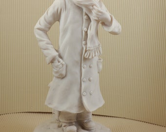 イタリアンヴィンテージ カポディモンテ作 フィギュア イタリア カポディモンテ LA MEDEA フィギュリン ジノリ 陶器 人形