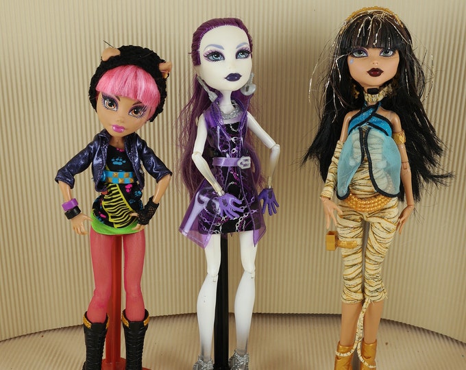 Original Monster High Dolls Dressed Collectible Spectra/cleo Etsy