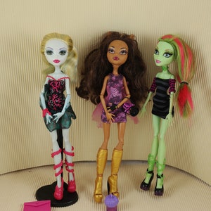 Original Monster High Dolls Dressed With Accessories Collectible Spectra  Ghouls Getaway /haunted Twyla/skelita/bunny Lapin,choose One Doll -   Norway